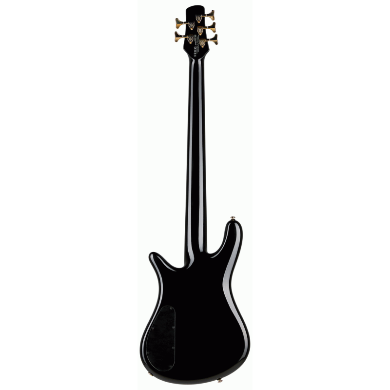 Spector Icon NS-5 Neck Through Electric Bass Guitar Black Stain — view 3