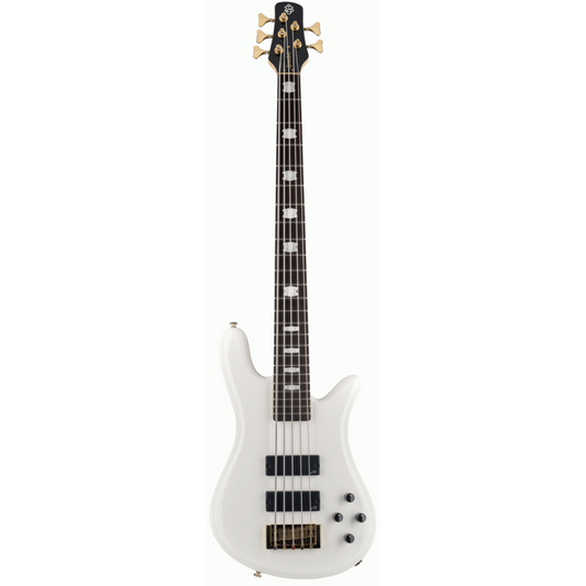 Spector NS Icon Bolt-On Bass Guitar - White Gloss