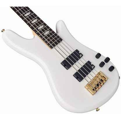 Spector NS Icon Bolt-On Bass Guitar - White Gloss — view 2