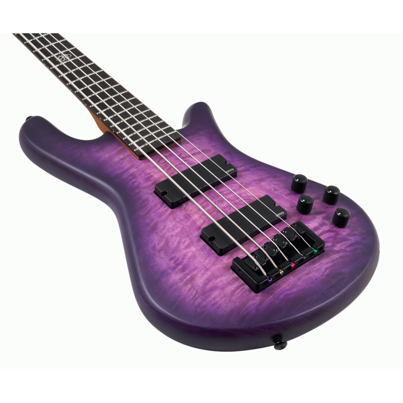 Spector Pulse II Ultra Violet Matte Electric Bass Guitar — view 2