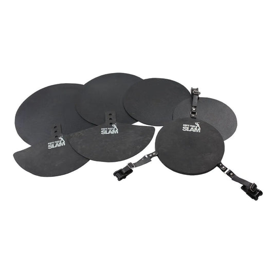 Slam SP-RMP1 7-Piece Rock Drum Kit Mute Pad Set