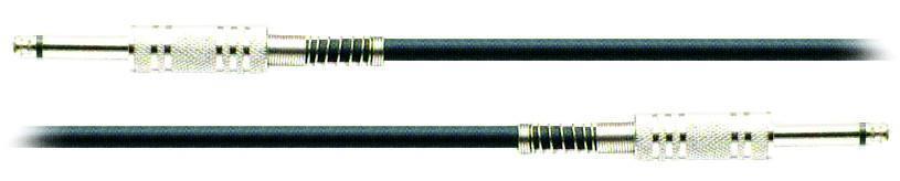 Australasian 30 Foot Black Speaker Lead Cable Straight Plug *NEW*