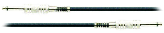 Australasian 30 Foot Black Speaker Lead Cable Straight Plug *NEW*