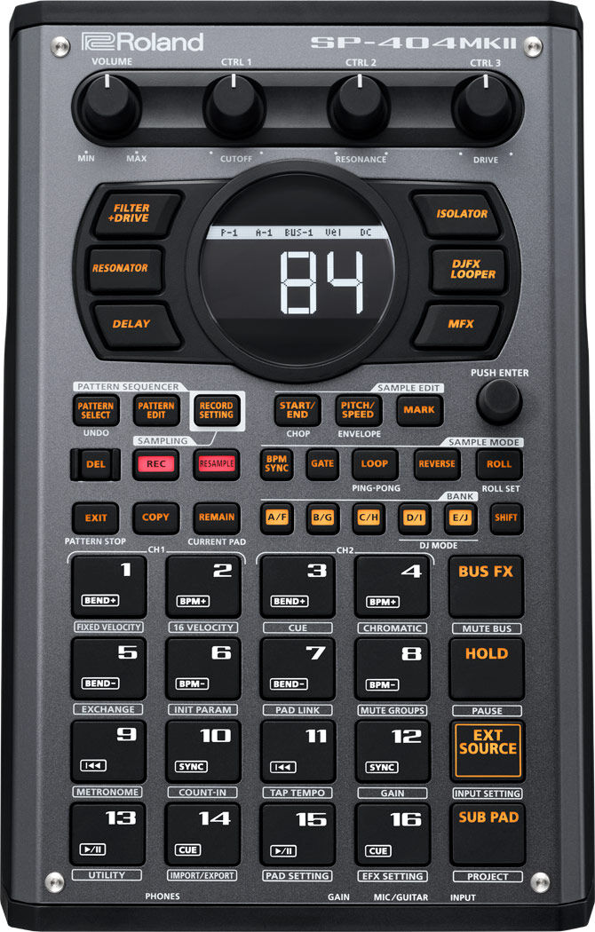 ROLAND SP-404MK2 Linear Wave Sampler - Ultimate Performance Beatmaker with Enhanced Features and Sound Quality — view 3