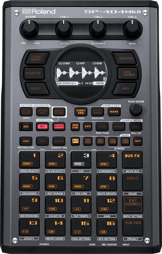 ROLAND SP-404MK2 Linear Wave Sampler - Ultimate Performance Beatmaker with Enhanced Features and Sound Quality — view 2