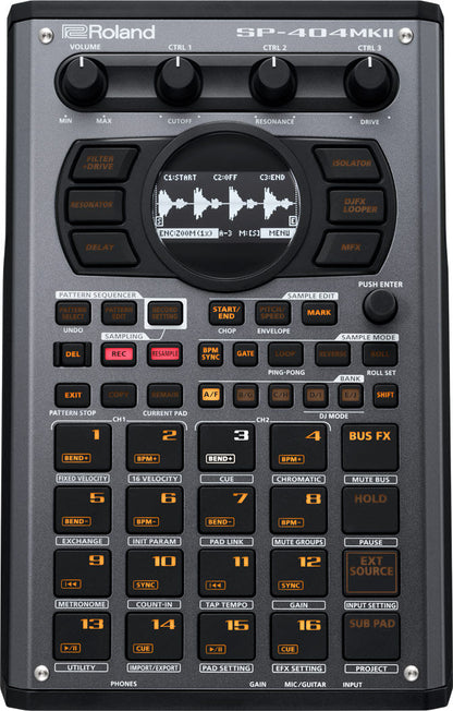 ROLAND SP-404MK2 Linear Wave Sampler - Ultimate Performance Beatmaker with Enhanced Features and Sound Quality — view 2