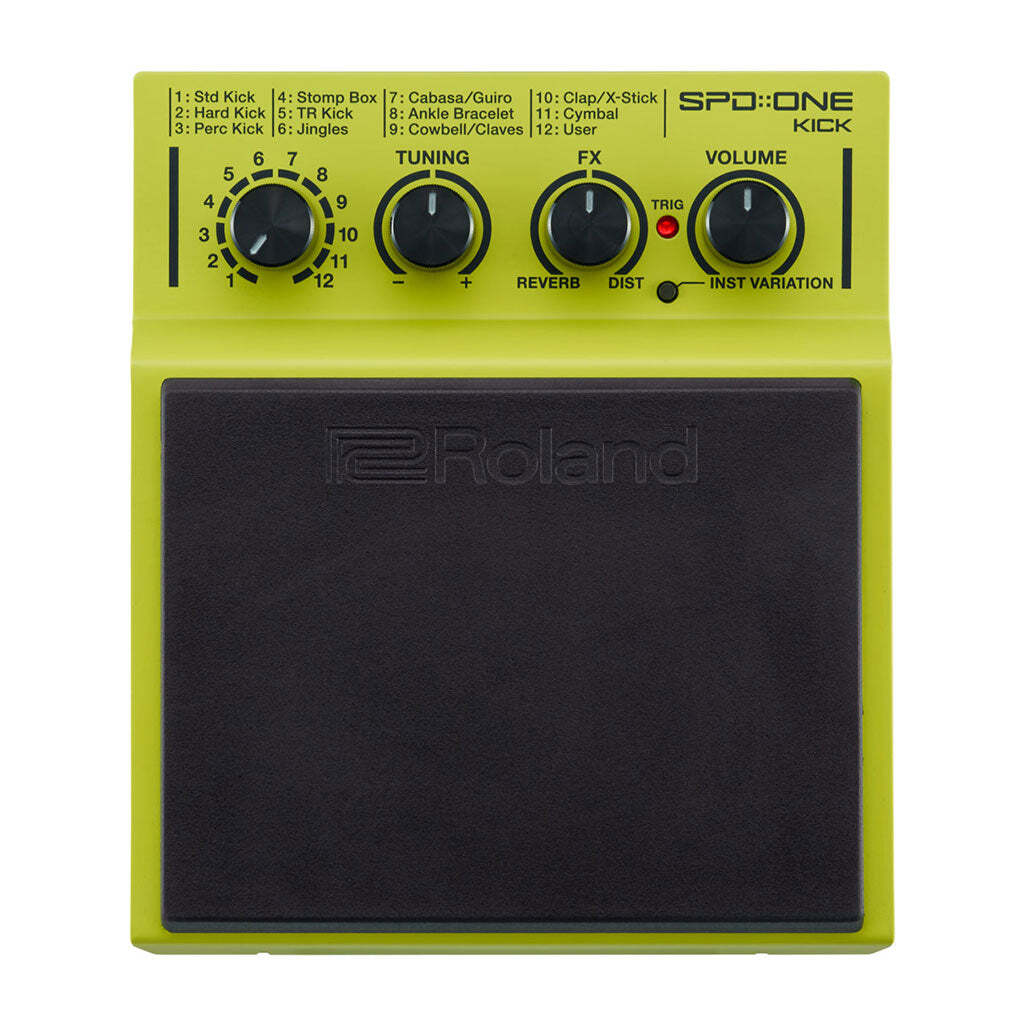 ROLAND SPD:ONE KICK Digital Percussion Pad - 22 Realistic Sounds, Compact Design, Import Custom Samples — view 7