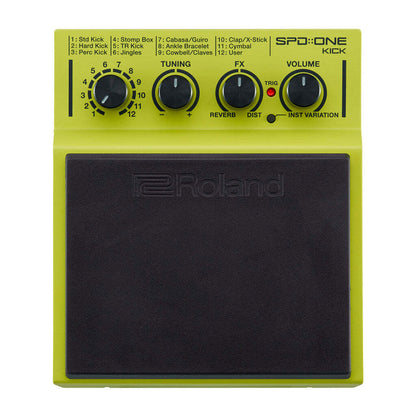 ROLAND SPD:ONE KICK Digital Percussion Pad - 22 Realistic Sounds, Compact Design, Import Custom Samples — view 7