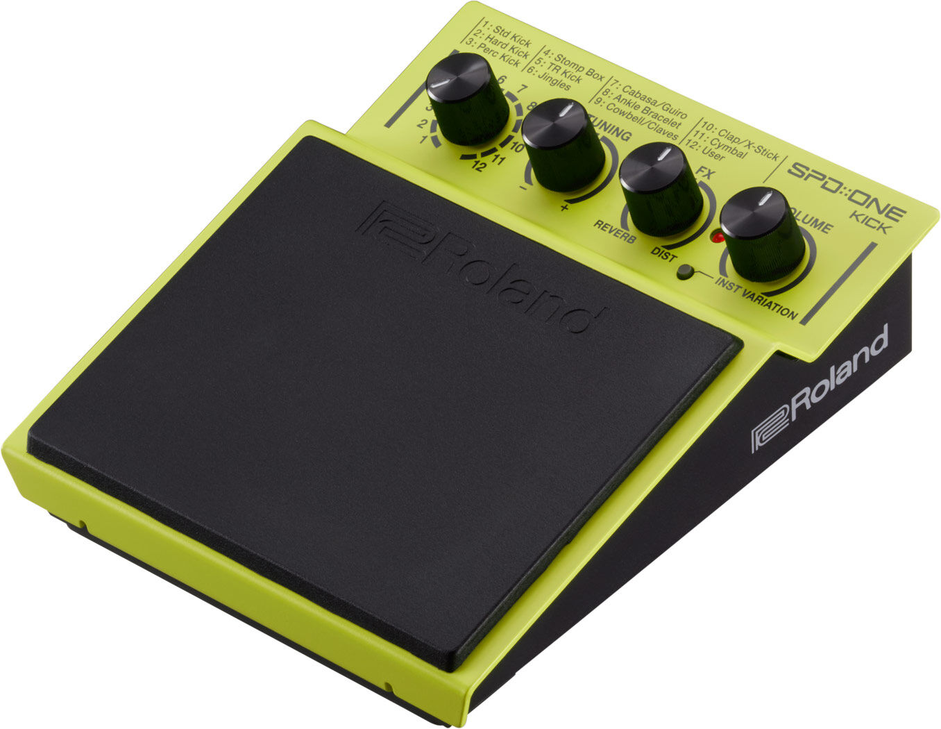 ROLAND SPD:ONE KICK Digital Percussion Pad - 22 Realistic Sounds, Compact Design, Import Custom Samples — view 5