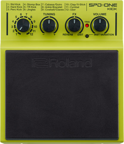 ROLAND SPD:ONE KICK Digital Percussion Pad - 22 Realistic Sounds, Compact Design, Import Custom Samples — view 2