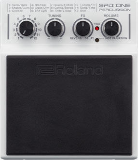 Roland SPD:ONE Percussion Pad - 22 Authentic Sounds for Live Performance