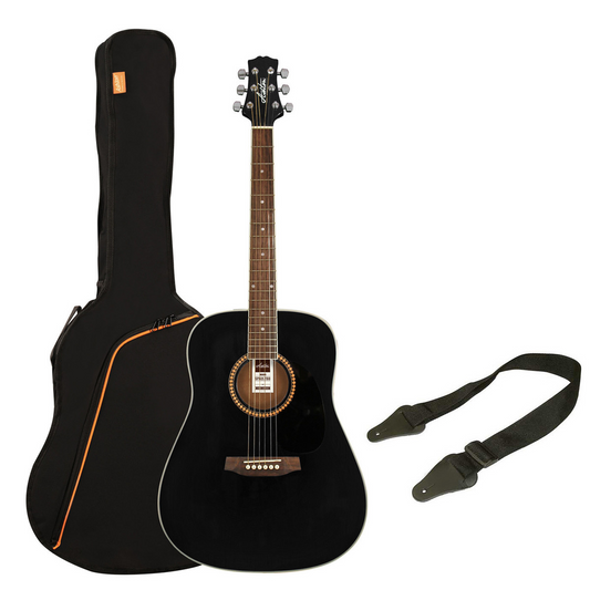 The Ashton SPD25BK Acoustic Guitar Starter Pack