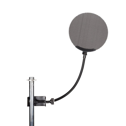 SoundArt SPF-M1-BLK Metal Mesh Pop Filter, 6" Diameter, Adjustable, Clips to Microphone Stand, Filters Sibilance and Unwanted Sounds — view 3