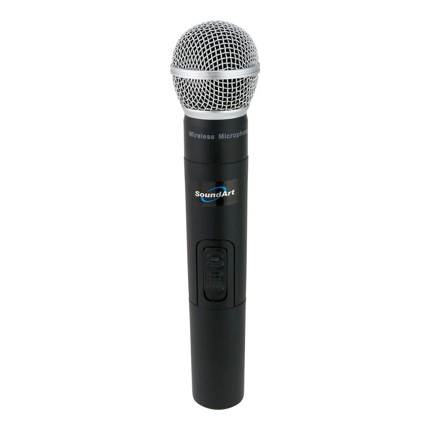 SoundArt 8 Channel 400 Watt Dual Wireless Powered Mixer PA System with MP3 Player and Microphones — view 4