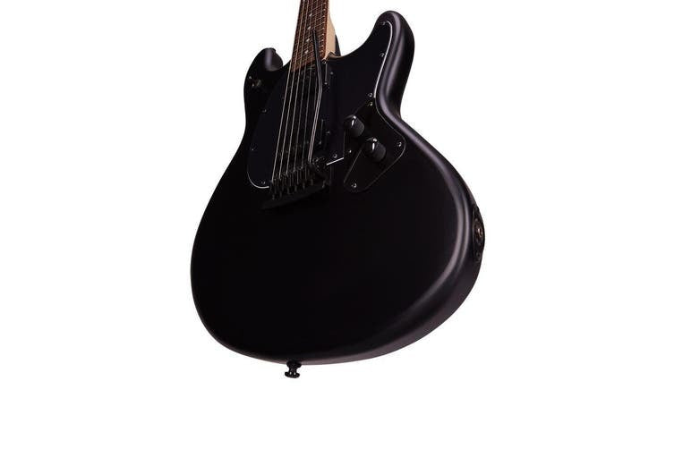 Sterling by Music Man S.U.B. StingRay Guitar SR30, Stealth Black Guitar — view 2