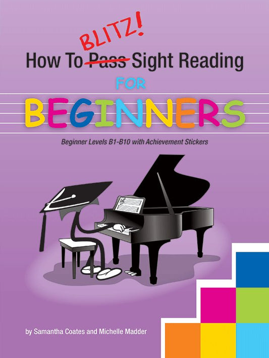 How to Blitz Sight Reading for Beginners by BlitzBooks Publications