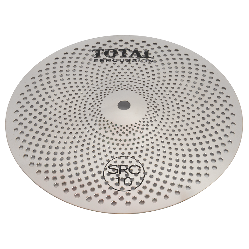 Total Percussion 10" SRC Sound Reduction Cymbal - Matte Gold — view 5