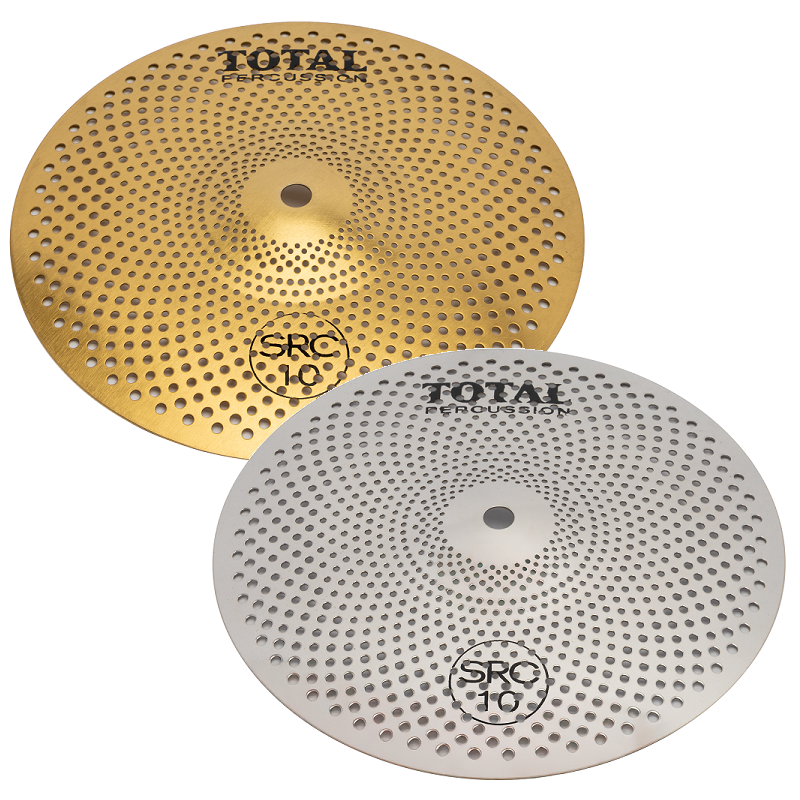 Total Percussion 10" SRC Sound Reduction Cymbal - Matte Gold