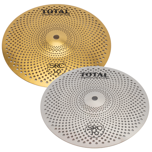 Total Percussion 10" SRC Sound Reduction Cymbal - Polished Silver