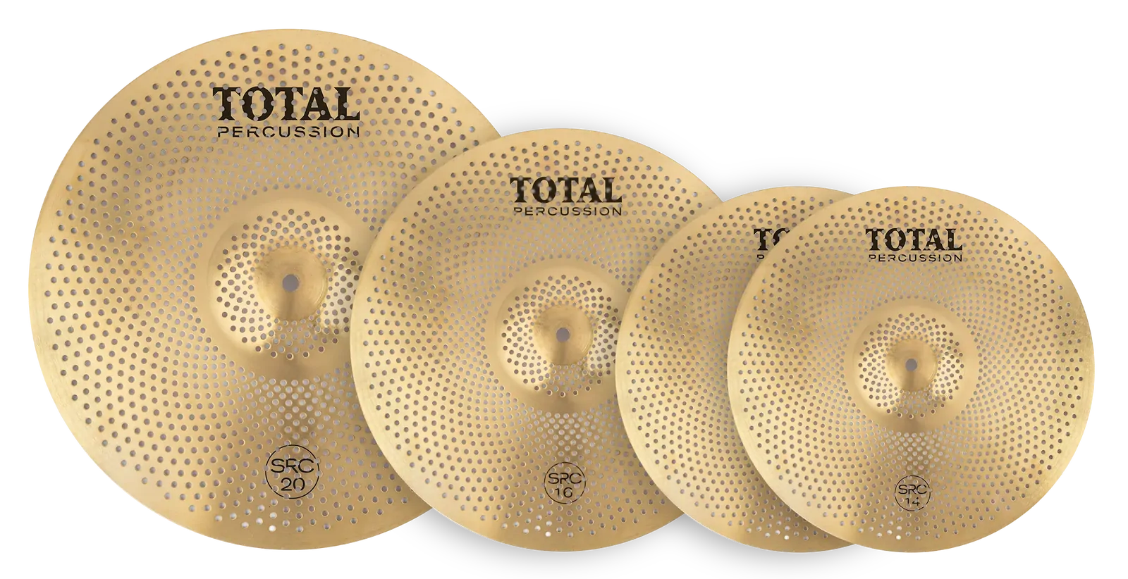 Total Percussion SRC Set Gold Cymbals