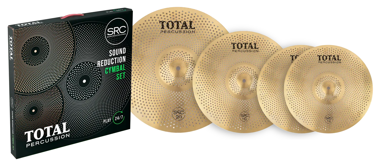Total Percussion SRC Set Gold Cymbals — view 2