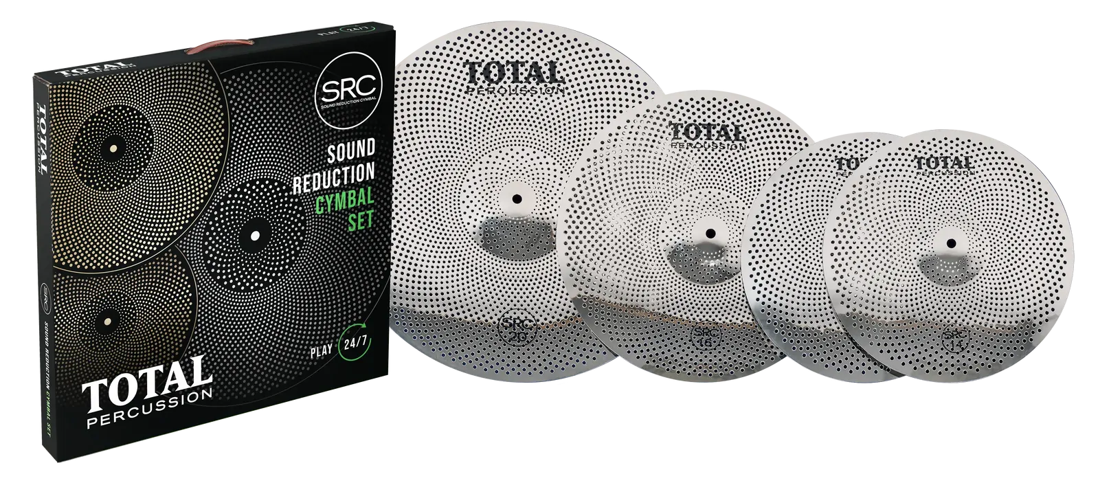 Total Percussion SRC Cymbal Set - Silver — view 2