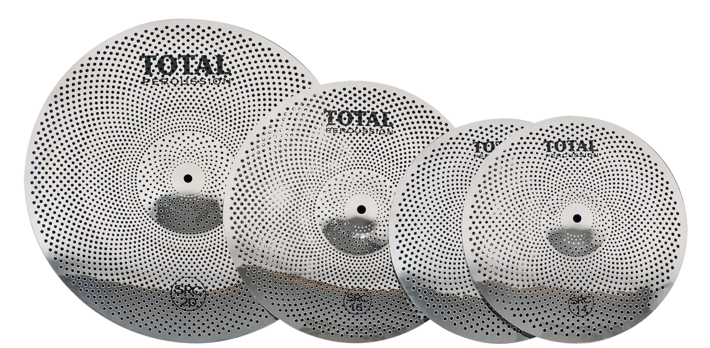 Total Percussion SRC Cymbal Set - Silver