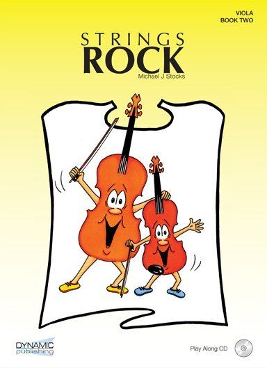 Strings Rock Book 2 for Viola with Backing Tracks and Piano Accompaniment