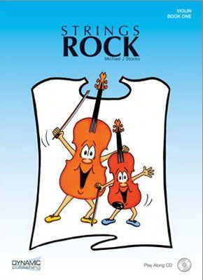 Strings Rock Book 1 Violin BK/CD by Michael Stocks