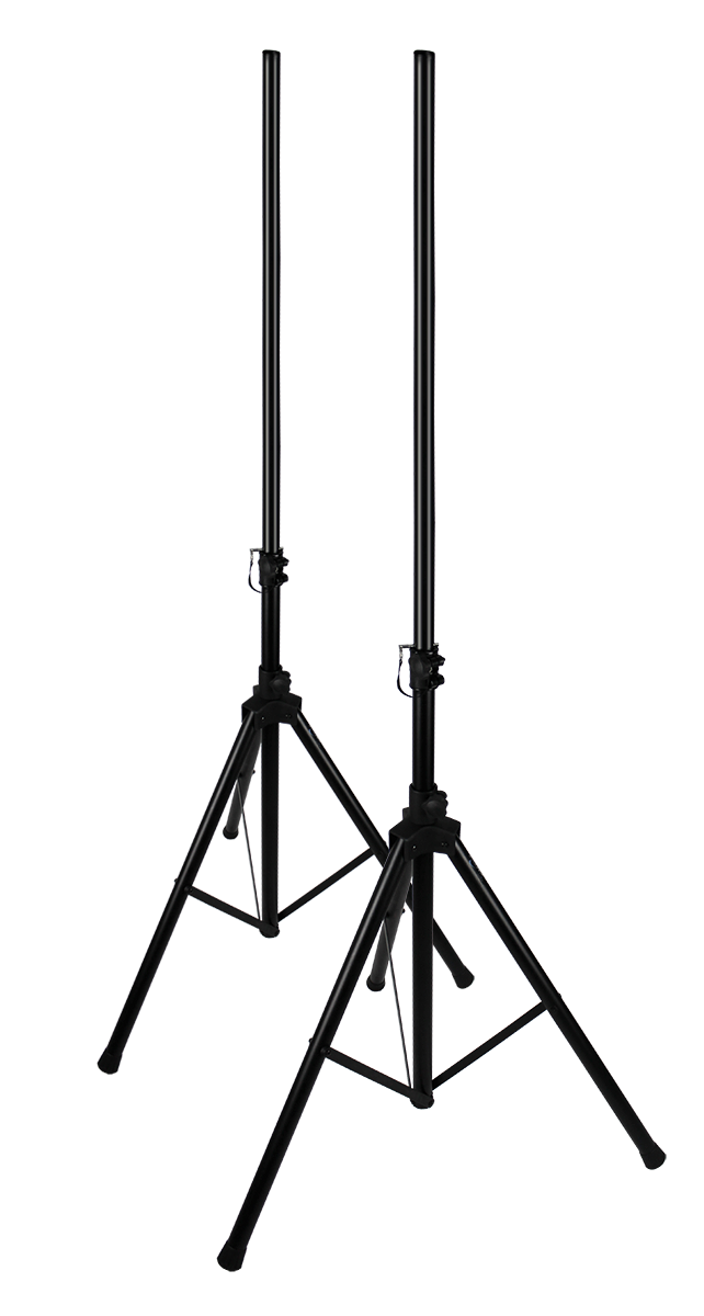 SoundArt Speaker Stand and Cable Kit with Gig Bag - Includes 2 Low Noise 25ft Cables and 16mm Speaker Stands — view 3
