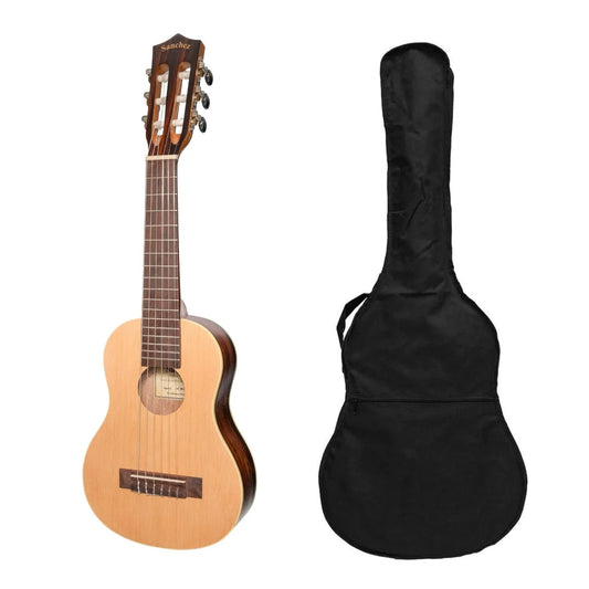 Sanchez 1/4 Size Classical Guitar with Gig Bag, Spruce Top, Rosewood Back/Sides, Model SS-C30-SR