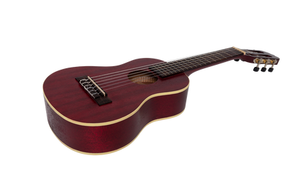 Sanchez 1/4 Size Student Classical Guitar with Gig Bag - Wine Red — view 4