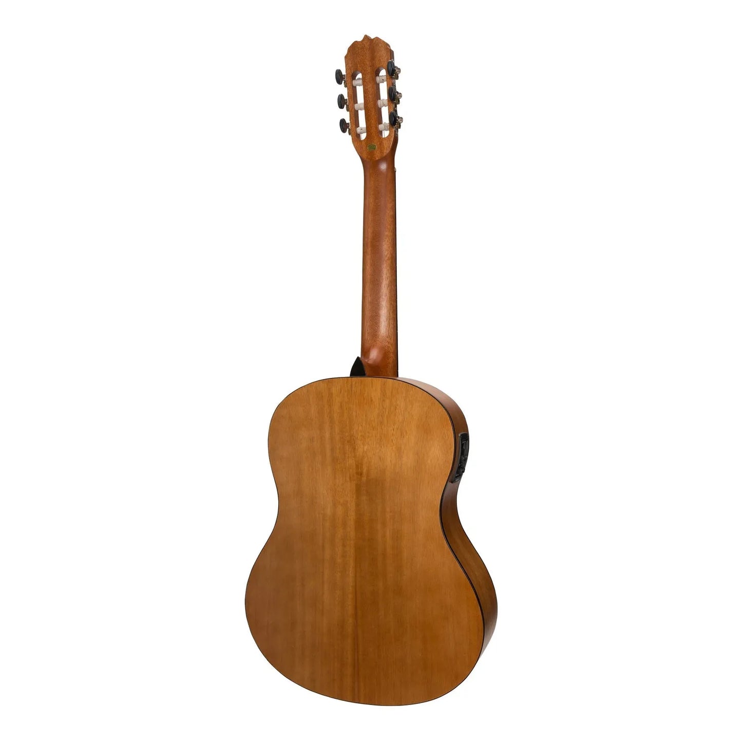 Sanchez 3/4 Student Acoustic-Electric Classical Guitar with Gig Bag - Natural Acacia — view 3