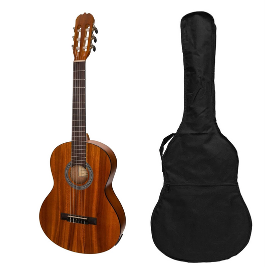 Sanchez 3/4 Acoustic-Electric Classical Guitar with Gig Bag and Pickup (Rosewood)