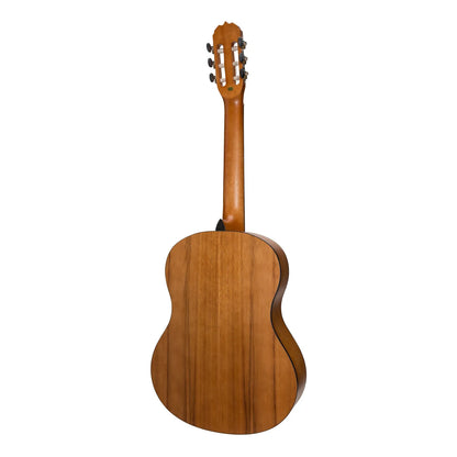 Sanchez Full-Size Student Classical Guitar with Gig Bag (Acacia) - Model SS-C39-ACA, 6 Nylon Strings, Natural Finish — view 2