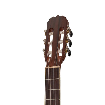 Sanchez SS-C39-RWD Full-Size Student Classical Guitar with Gig Bag, Natural Rosewood Finish, 6 Nylon Strings, Right-Handed — view 5