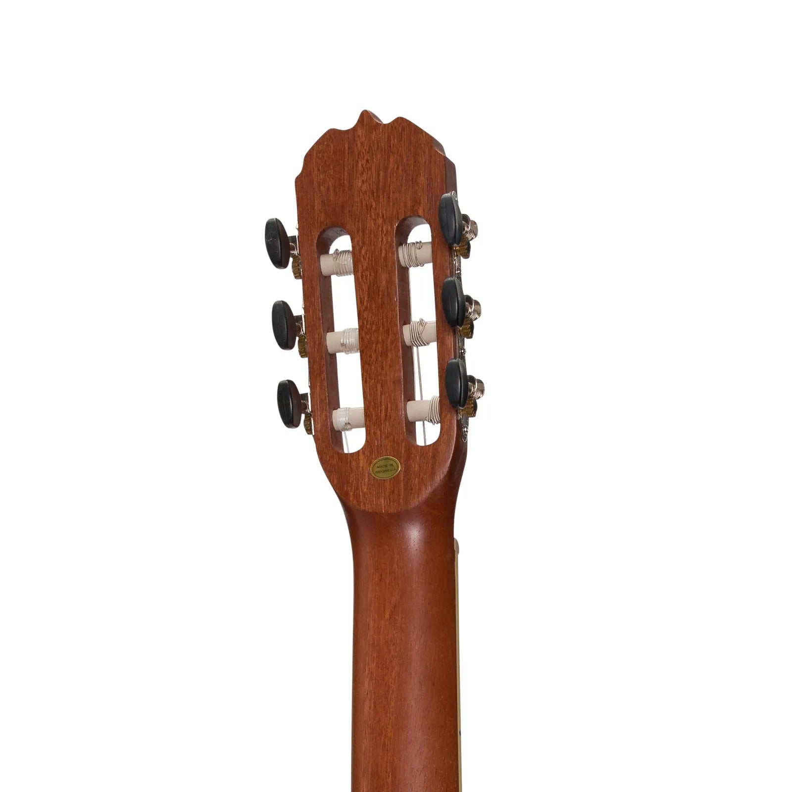 Sanchez SS-C39-RWD Full-Size Student Classical Guitar with Gig Bag, Natural Rosewood Finish, 6 Nylon Strings, Right-Handed — view 6
