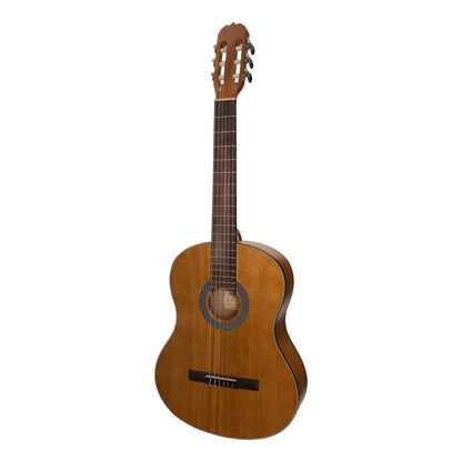 Sanchez Full Size Acoustic-Electric Classical Guitar with Pickup and Gig Bag Koa SS-C39ET-KOA — view 2