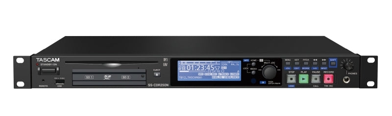 TASCAM CDR250N Solid State/cd Recorder W/ Network Audio