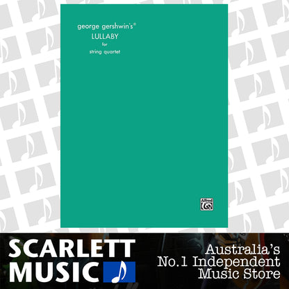 George Gershwin's Lullaby For String Quartet — view 2