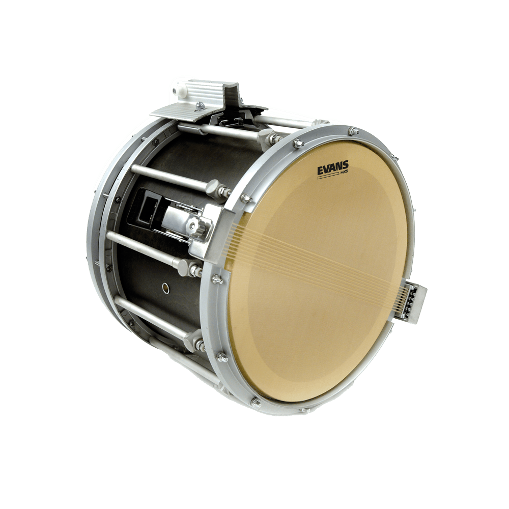 Evans 13 Inch MX5 Marching Snare Drum Head Side — view 2