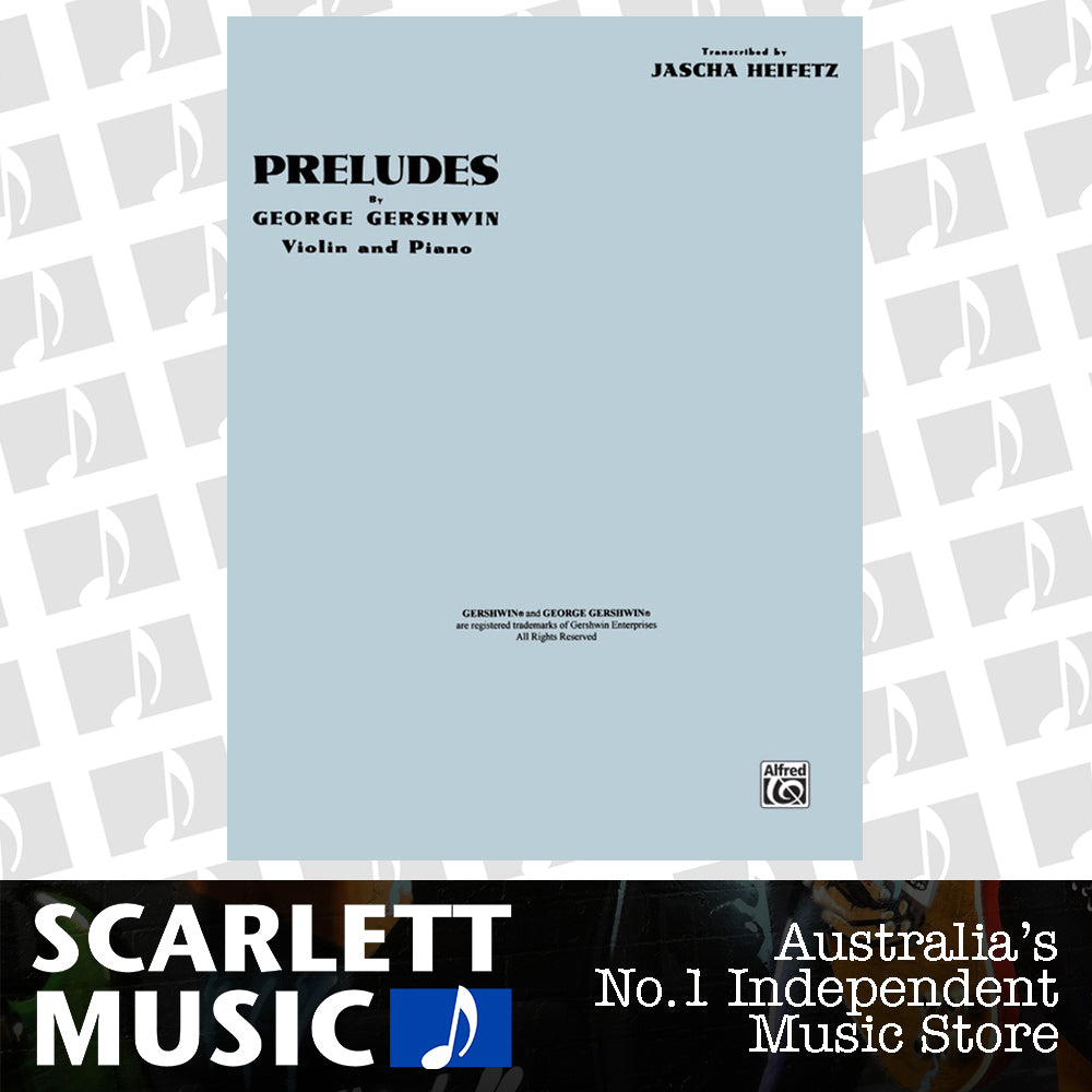 Preludes For Violin And Piano — view 2