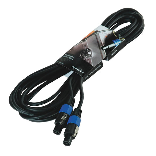 SoundArt SSC-46L 15m PA Speaker Cable with Speakon to Speakon Connectors