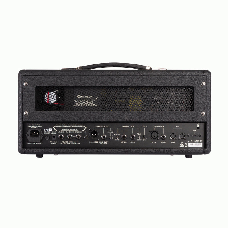 Blackstar St. James 100 Watt Valve Head — view 4