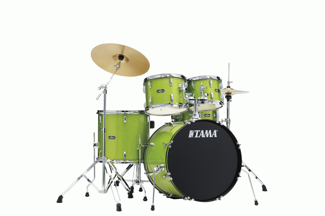 TAMA ST52H5C LGS STAGESTAR 5-Piece Drum Set with Hardware and Cymbals