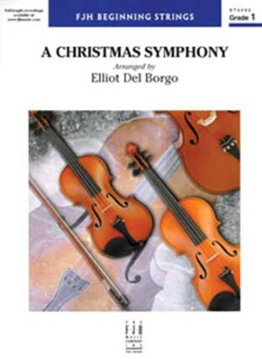 Christmas Symphony Arr Del Borgo String Orch (Music Score/Parts)