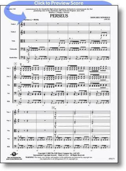 Perseus String Orchestra Score