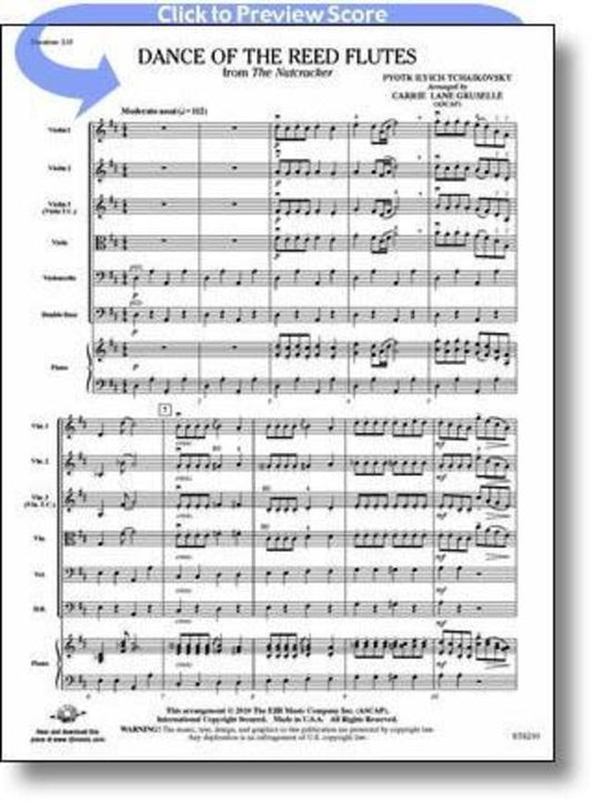 Dance Of The Reed Flutes Arr Gruselle So Score/Parts