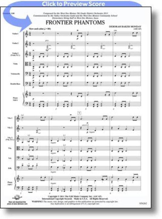 Frontier Phantoms So2 Score/Parts (Music Score)