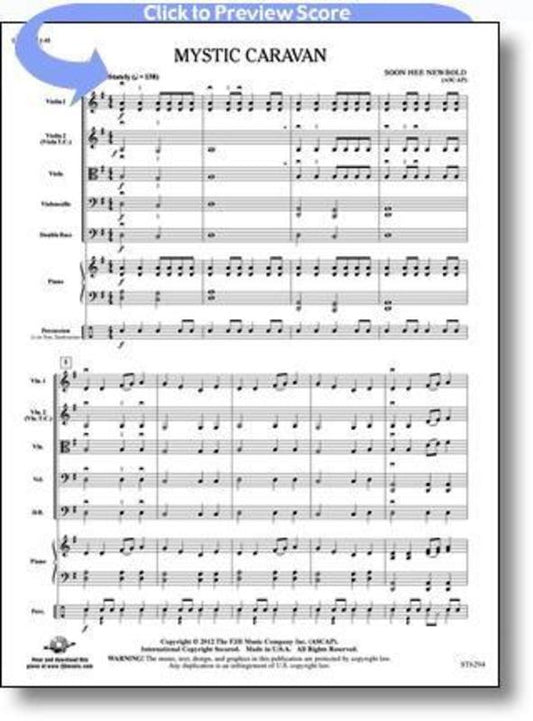Mystic Caravan So1 Score/Parts
